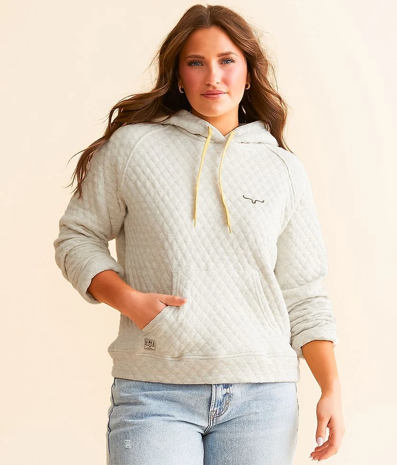 Angel Fire Quilted Hoodie
