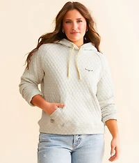 Angel Fire Quilted Hoodie