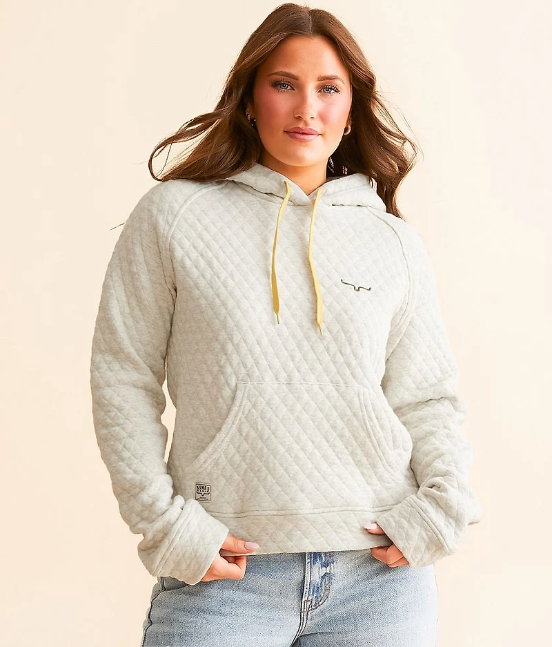 Angel Fire Quilted Hoodie