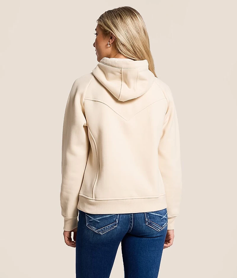 Ella Hooded Henley Sweatshirt