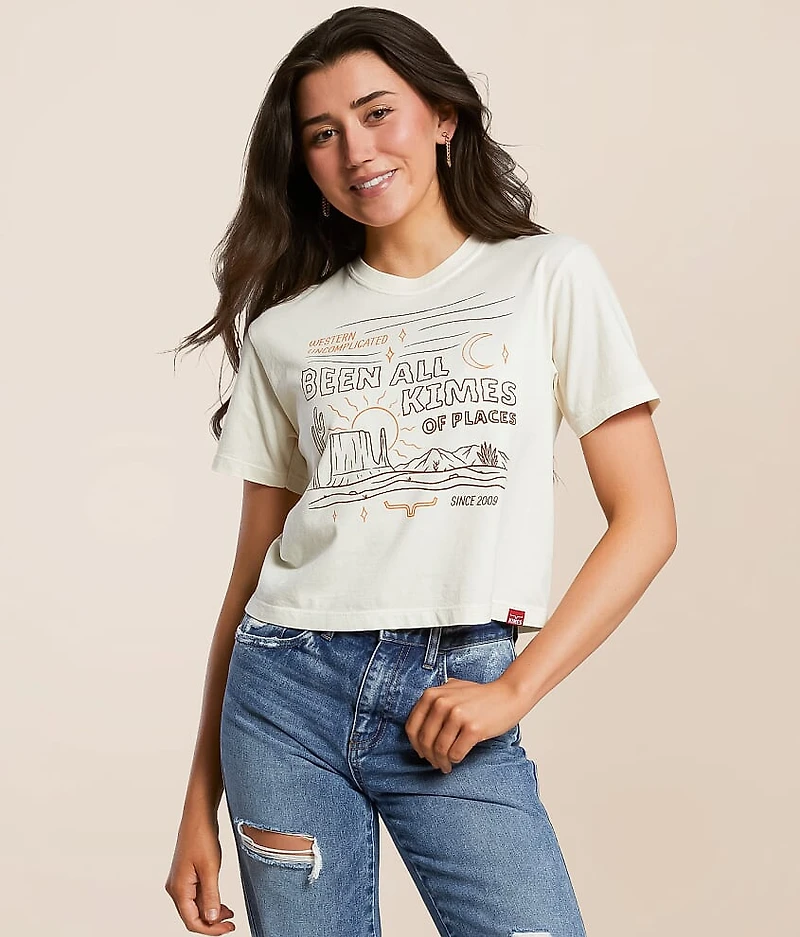 Places Cropped T-Shirt