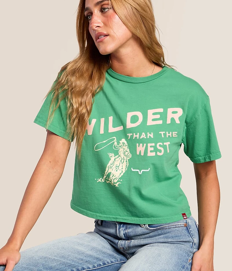 Wilder Than The West Cropped T-Shirt