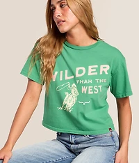 Wilder Than The West Cropped T-Shirt