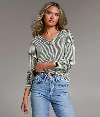 Ribbed Knit Top