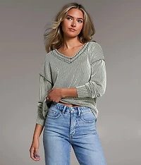 Ribbed Knit Top