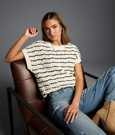 Refined Edit - Striped Sweater