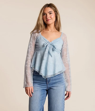 Floral Lace Top