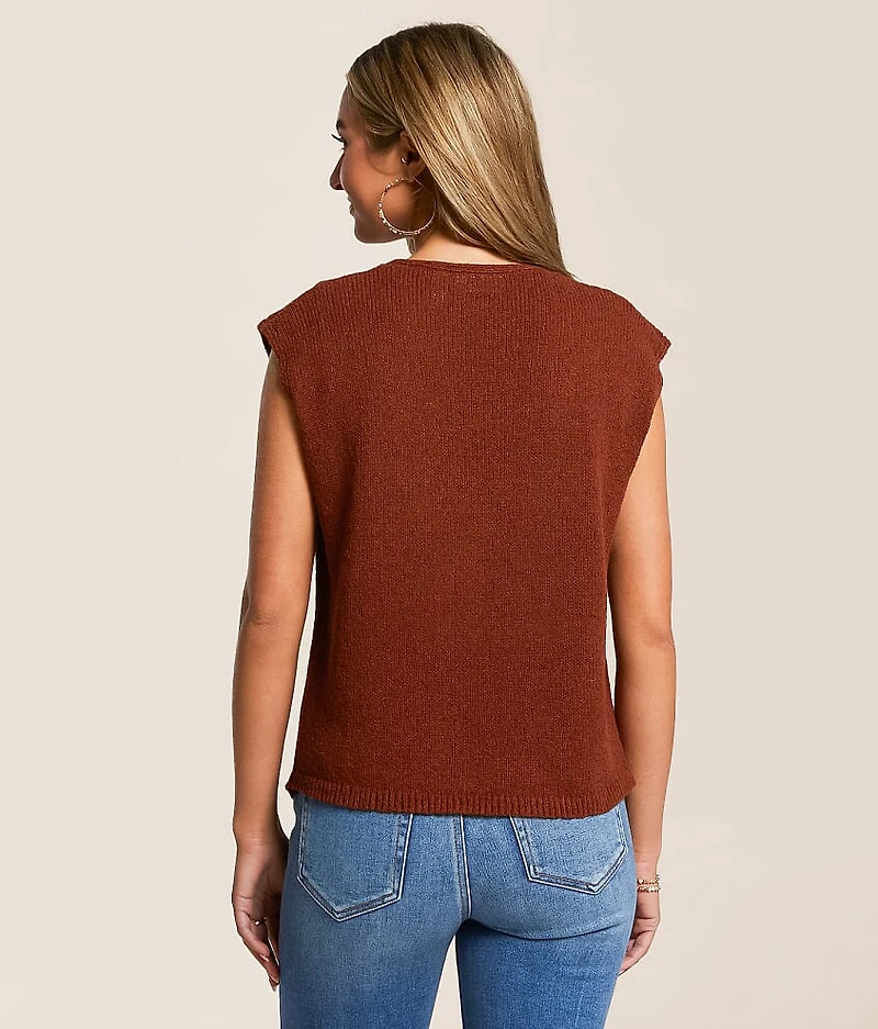 Oversized Sweater Vest
