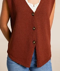 Oversized Sweater Vest
