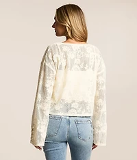 Floral Crochet Top