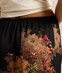 Floral Lace Maxi Skirt