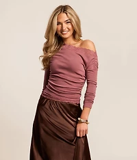 Lace Trim Top