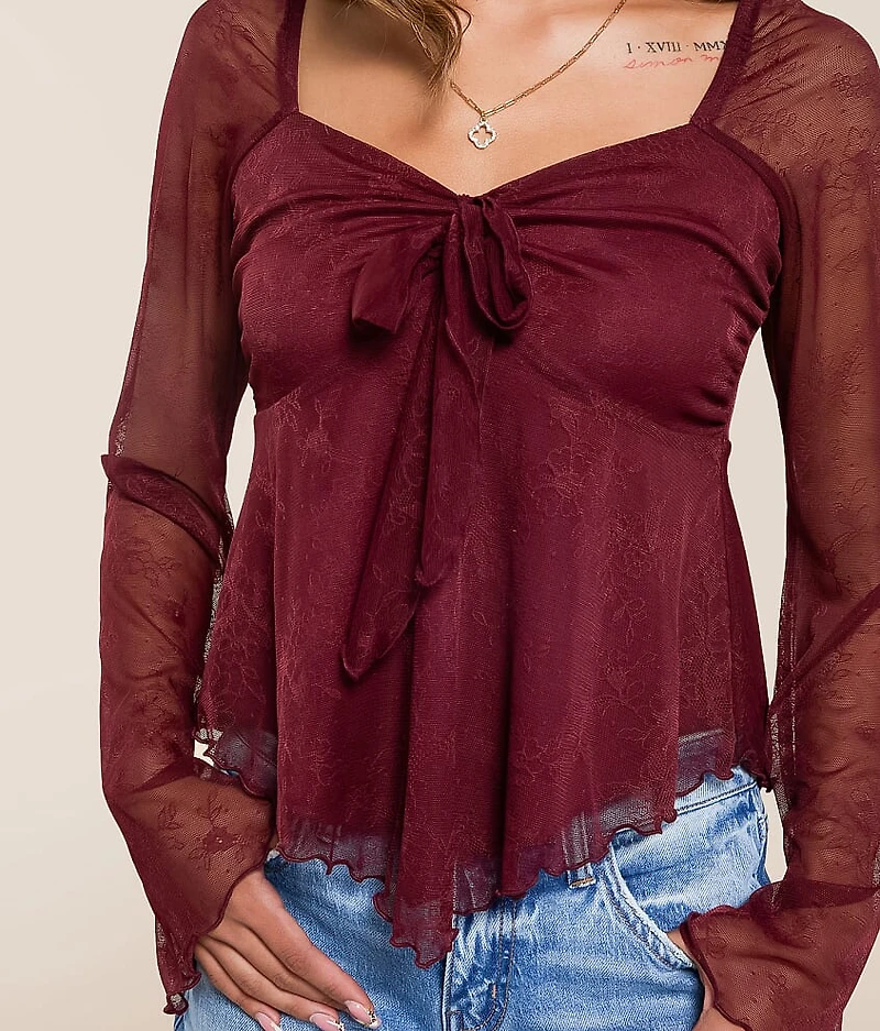 Floral Lace Top
