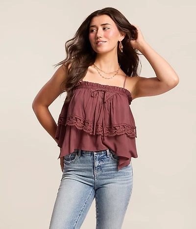 Ruffle Tank Top