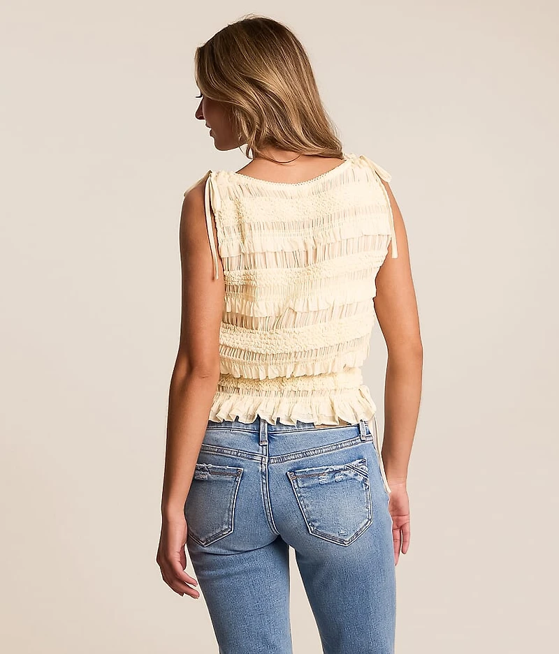 Ruffle Tank Top