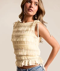 Ruffle Tank Top