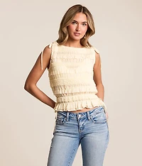 Ruffle Tank Top