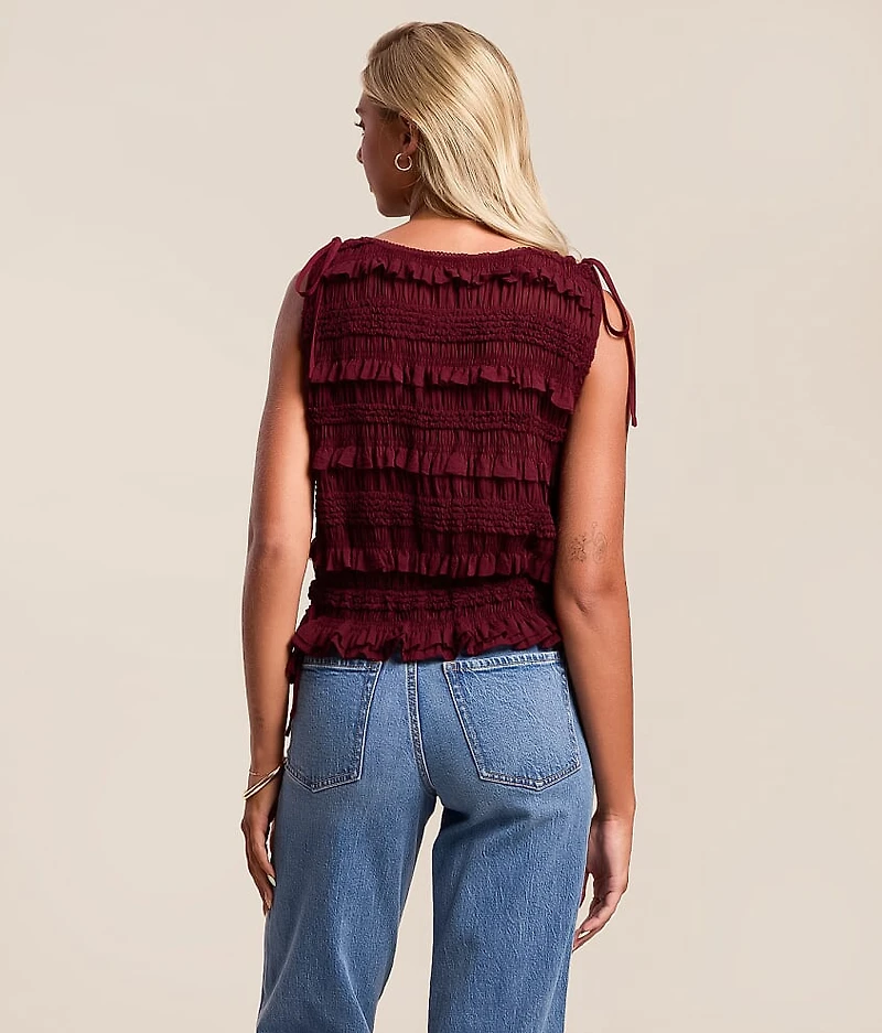 Ruffle Tank Top