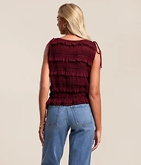 Ruffle Tank Top