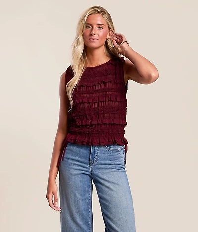 Ruffle Tank Top