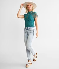The Low Rise Mom Jean