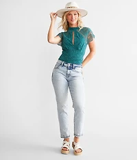 The Low Rise Mom Jean