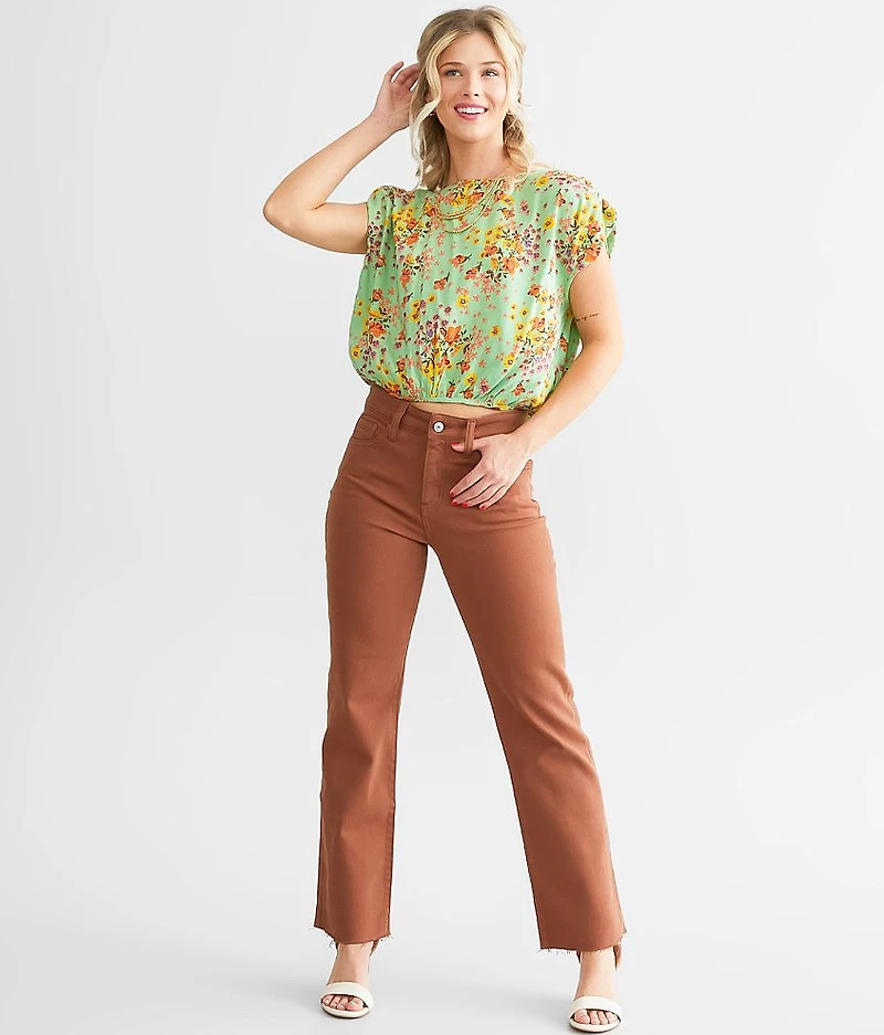 The Everyday Cropped Straight Jean