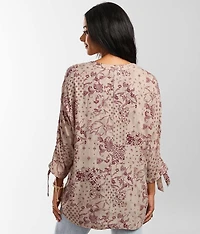 Woven Printed Top