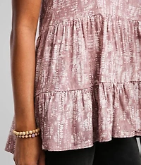 Tiered Babydoll Tank Top