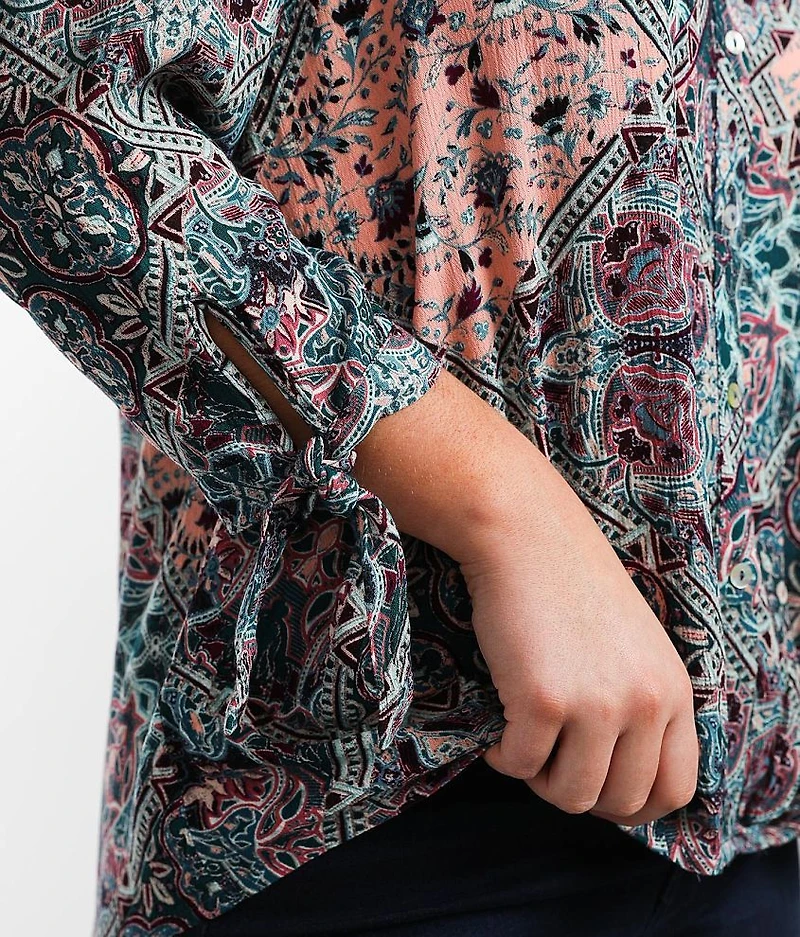 Multi Print Shirt