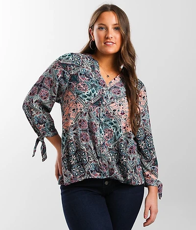 Multi Print Shirt
