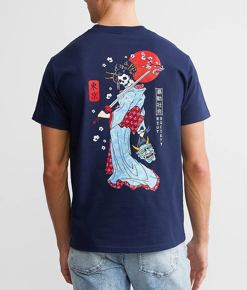 Geisha Sword T-Shirt
