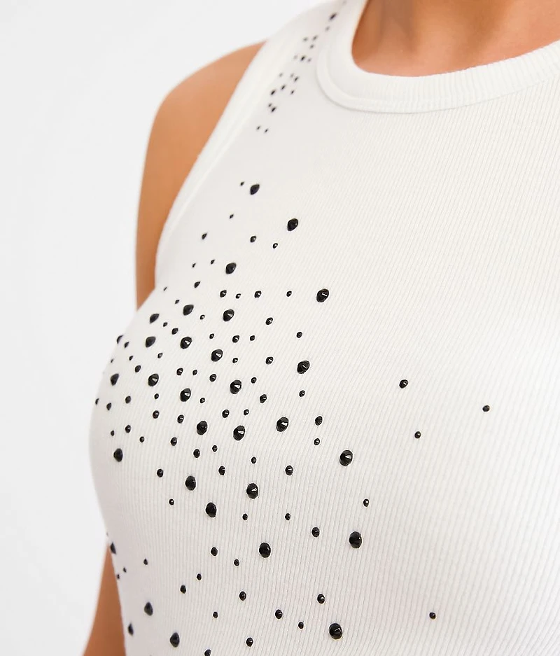 Rhinestone Tank Top