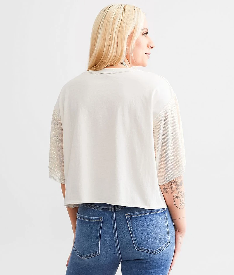 Simmer Down Cowboy Cropped T-Shirt