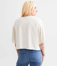 Simmer Down Cowboy Cropped T-Shirt