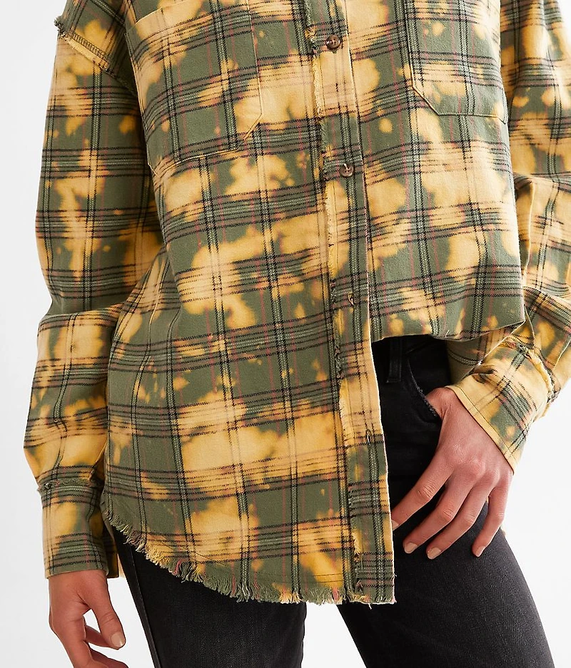 Yellowstone Montana Plaid Boyfriend Shirt