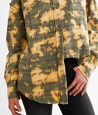Yellowstone Montana Plaid Boyfriend Shirt