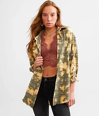 Yellowstone Montana Plaid Boyfriend Shirt