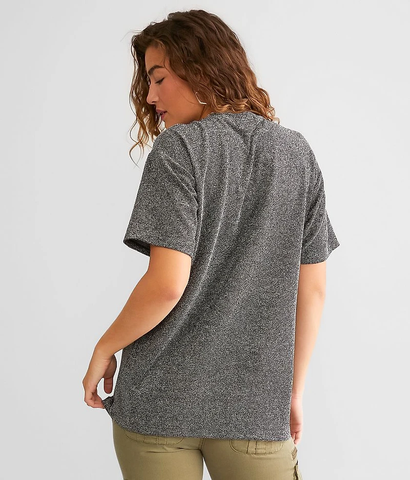 Lurex Oversized Top