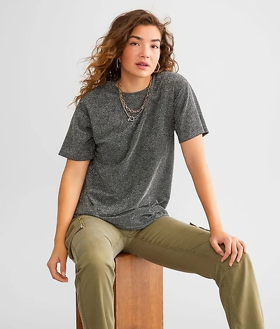 Lurex Oversized Top