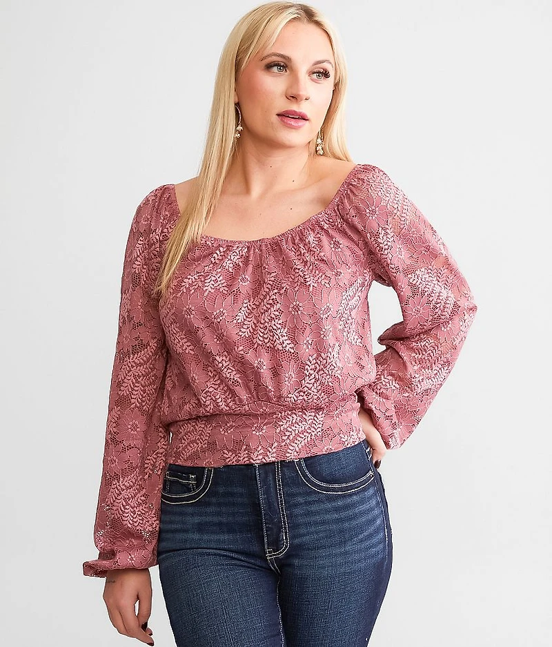 Floral Lace Top