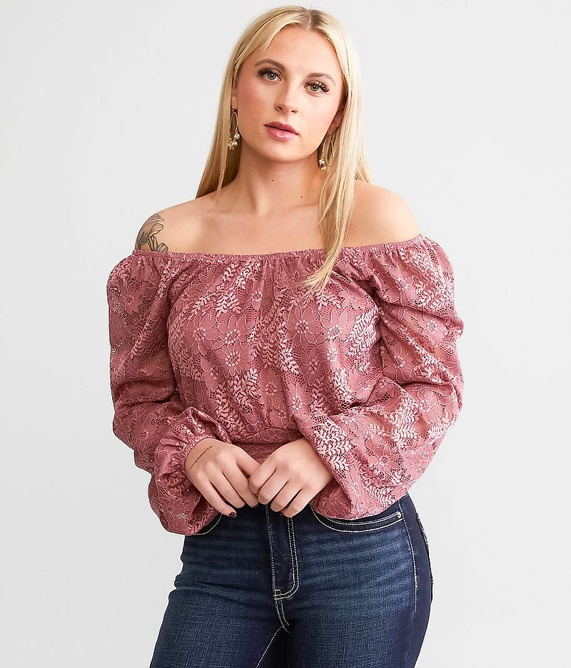 Floral Lace Top