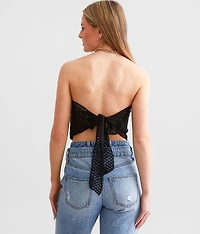 Rock & Roll Cropped Tube Top