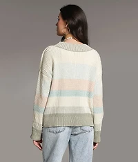 Striped Boxy Sweater