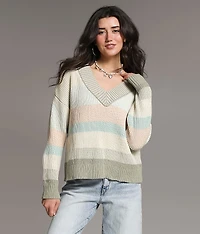 Striped Boxy Sweater