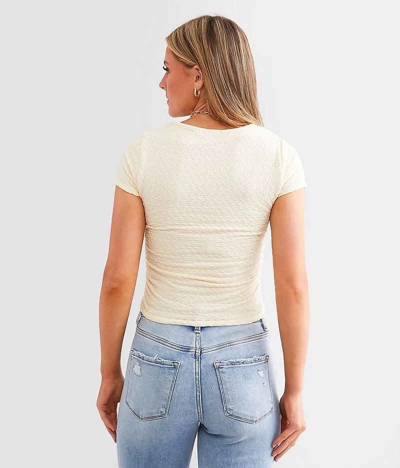 Ruched Crop Top