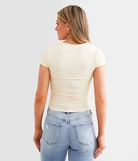 Ruched Crop Top