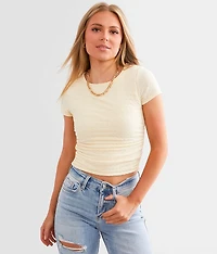 Ruched Crop Top