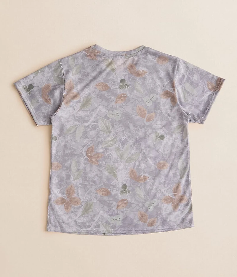Girls - Camo Bow T-Shirt
