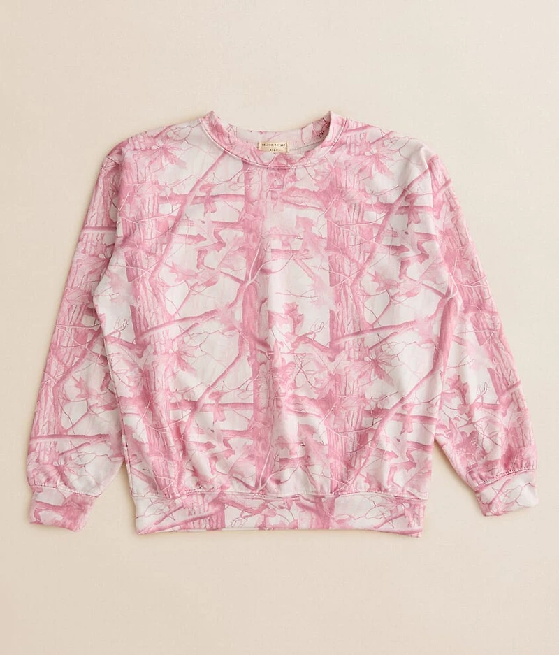 Girls - Camo Pullover